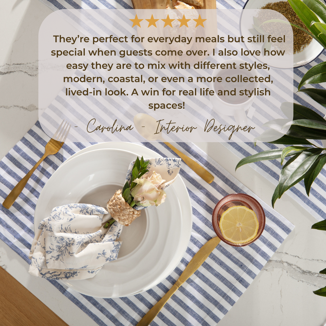 Pots & Patterns Natural Waves Bone China Dinnerware Set, 12-Piece White Plates and Bowls, Service for 4 — Chip-Resistant, Microwave & Dishwasher Safe